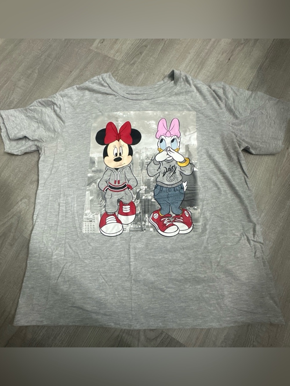 Disney Grey Minnie & Daisy Graphic Tee